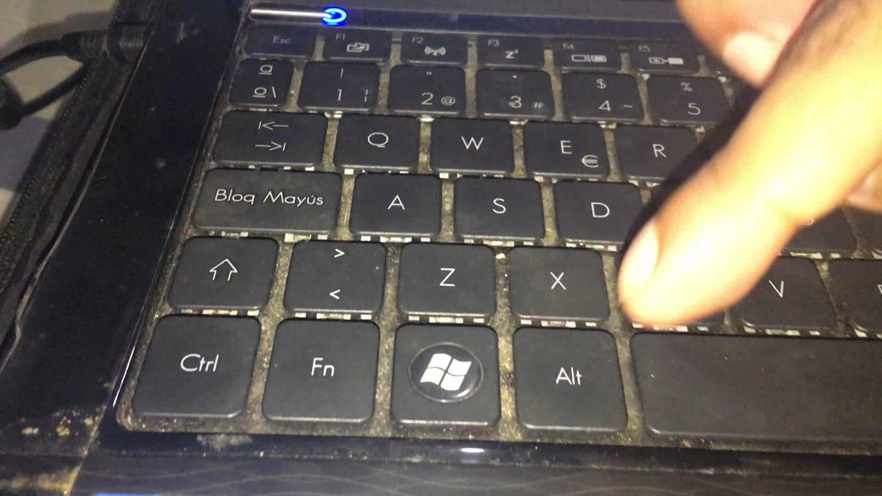¿Cómo activar las letras en el teclado?
