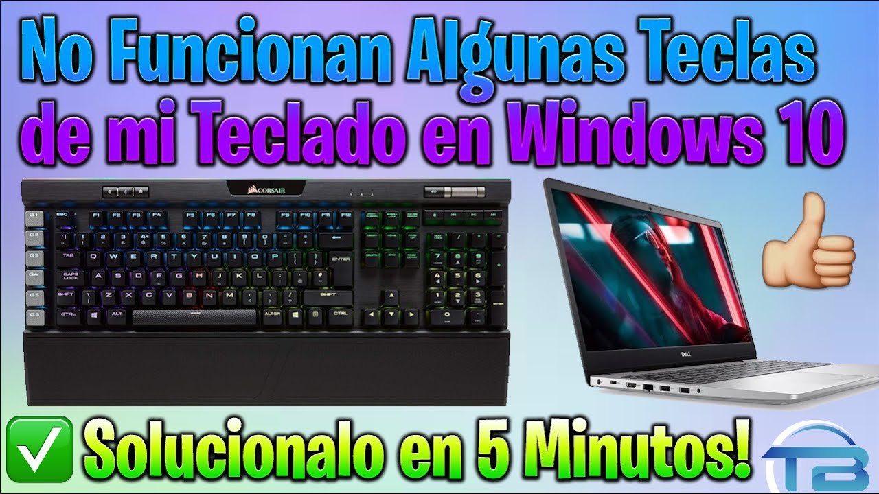 ¿Cómo arreglar un problema con el teclado?