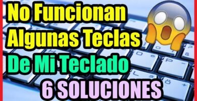 ¿Cómo hacer funcionar las letras del teclado?