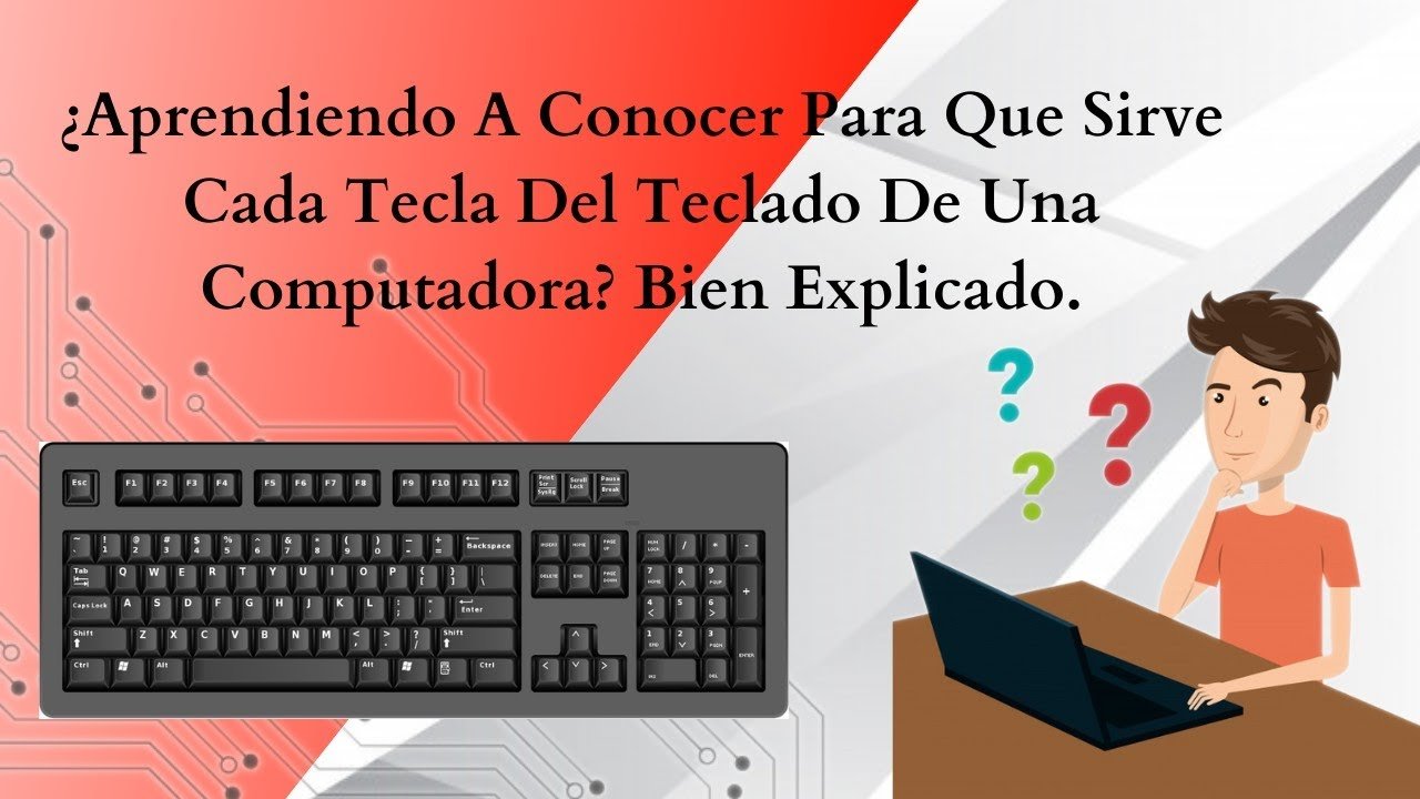 ¿Cómo se llaman las 4 teclas del teclado?