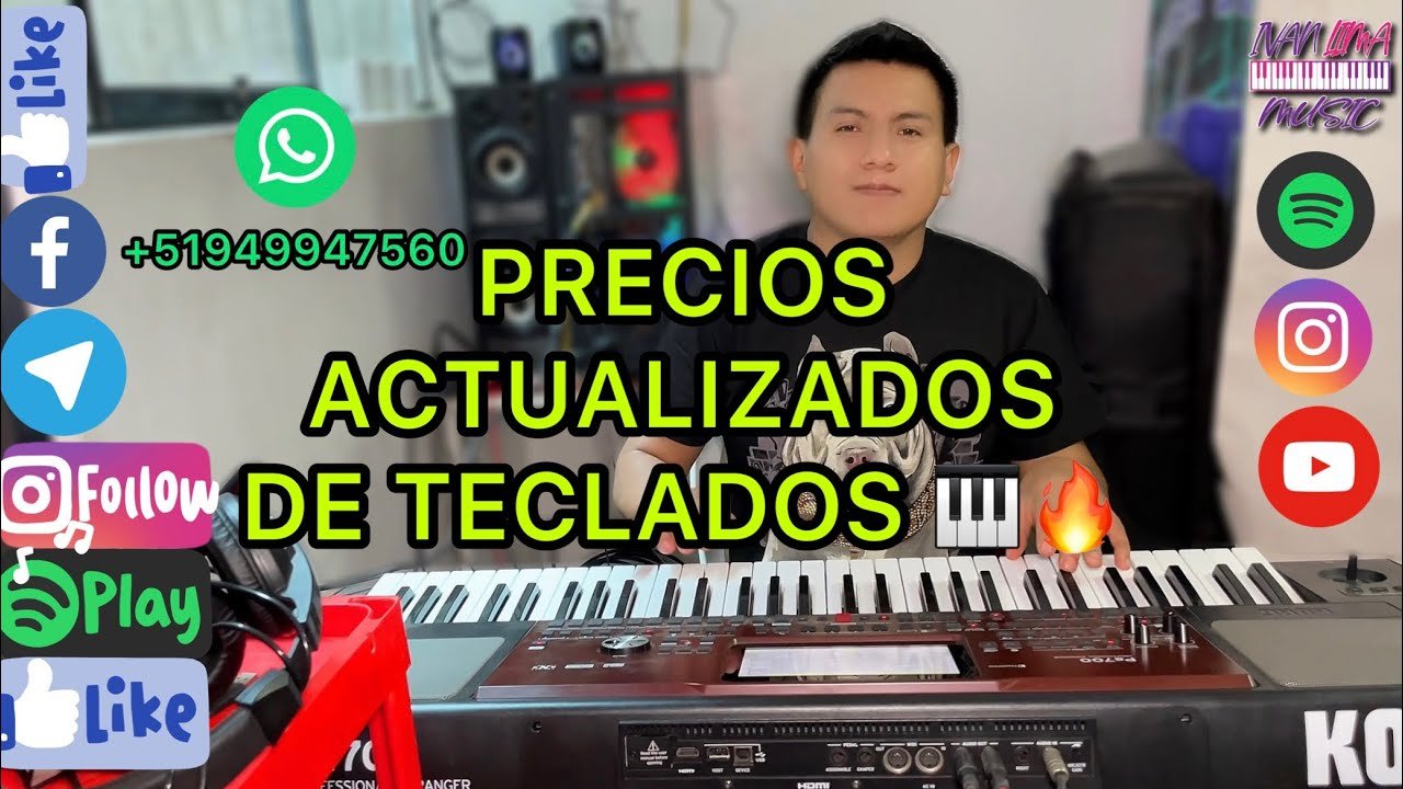 ¿Cómo son los teclados actuales?