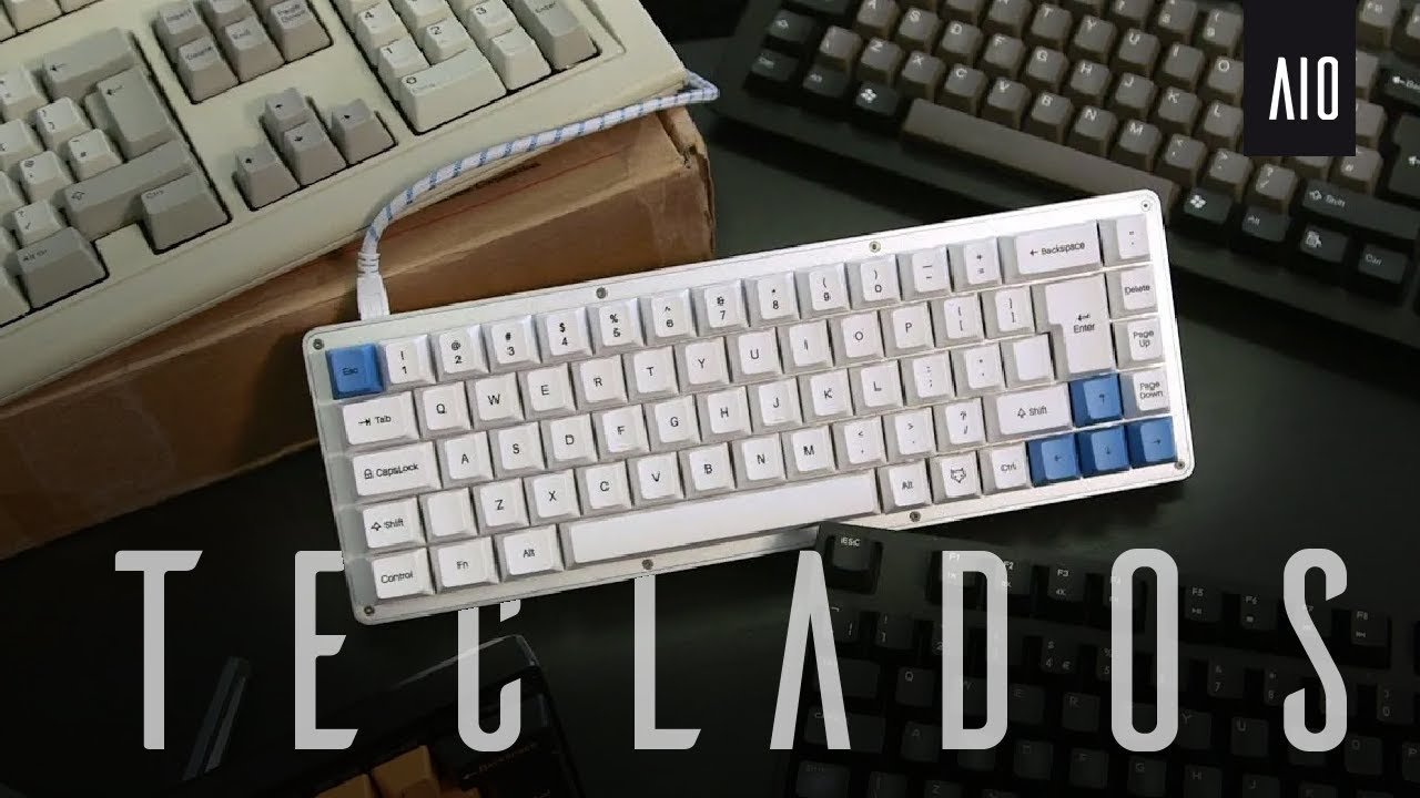 ¿Cuáles son los 5 tipos de teclado?