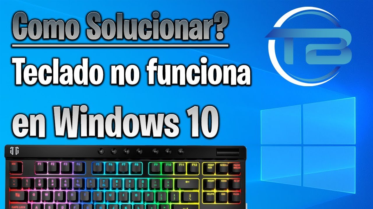 ¿Qué pasa cuando el teclado no escribe?