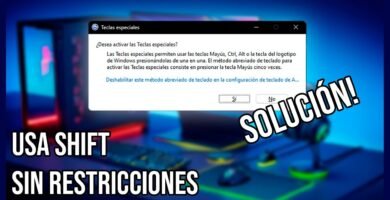 ¿Qué pasa si presionas Shift y apagar?