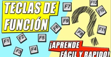 ¿Qué significa F1 a F12 en el teclado?