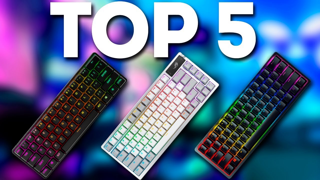 ¿Qué teclados son mejores para jugar?