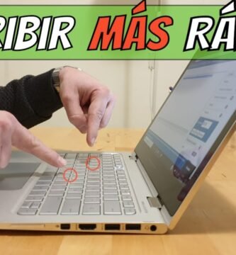 Cómo escribir más rápido con tu teclado sin mirar
