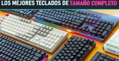 Comparativa de teclados compactos vs de tamaño completo