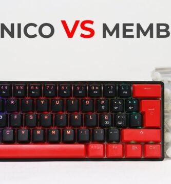 teclados de membrana para personas con manos grandes: mejores opciones por comodidad