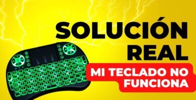 Teclado que no responde en teclados inalámbricos: trucos para volverlo a configurar