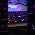 configuración de retroiluminación por zona con teclados inalámbricos