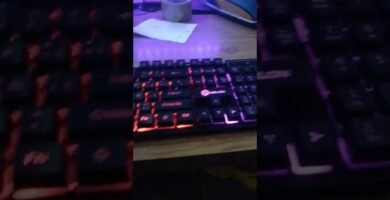 configuración de retroiluminación por zona con teclados inalámbricos